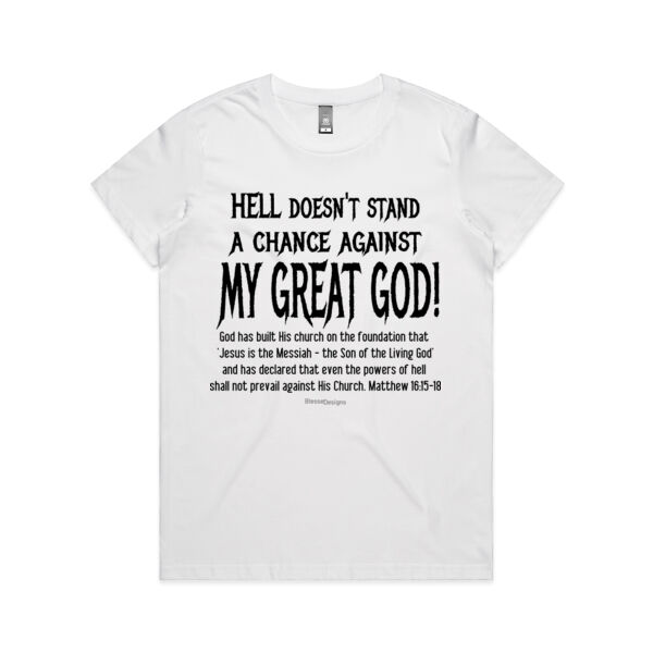 My Great God (female tee) Thumbnail