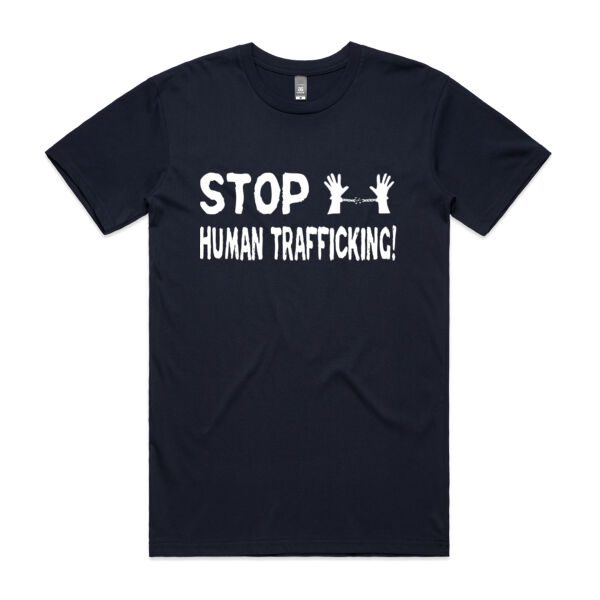 STOP human trafficking FRONT & BACK Thumbnail