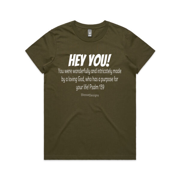 Hey You! (female tee) Thumbnail