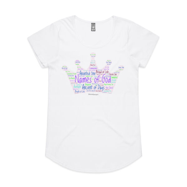 Names of God Crown (female tee) Thumbnail