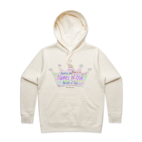 Names of God (ladies hoody) Thumbnail