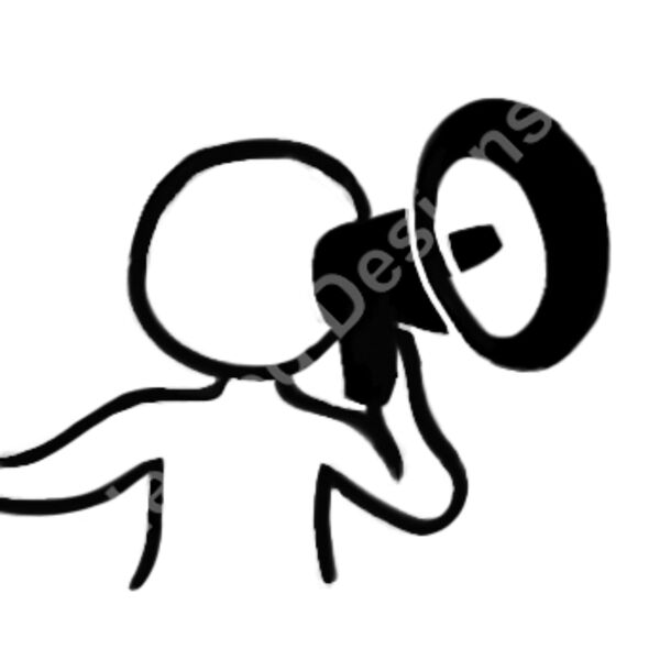 black megaphone Thumbnail