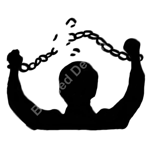black person w broken chains Thumbnail