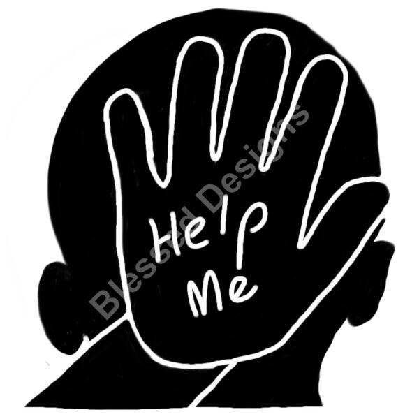 help me hand black Thumbnail