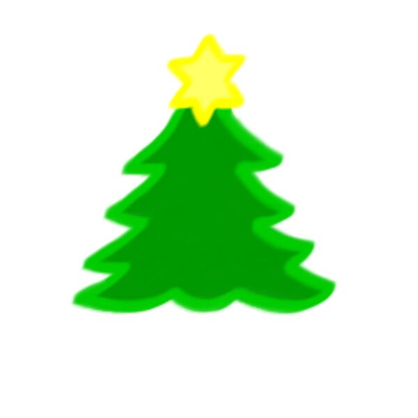 GREEN tree with yellow star Thumbnail